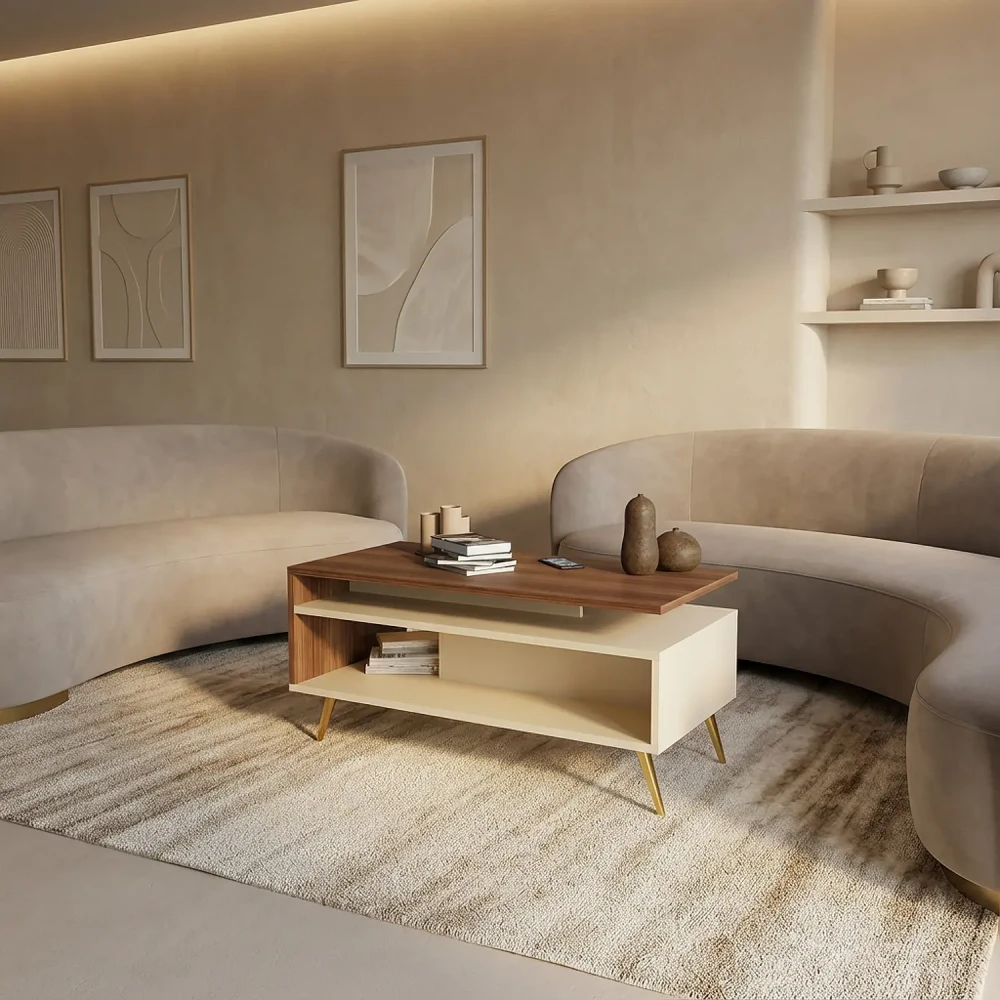 طاولة وسط و خدمة لونين 0225