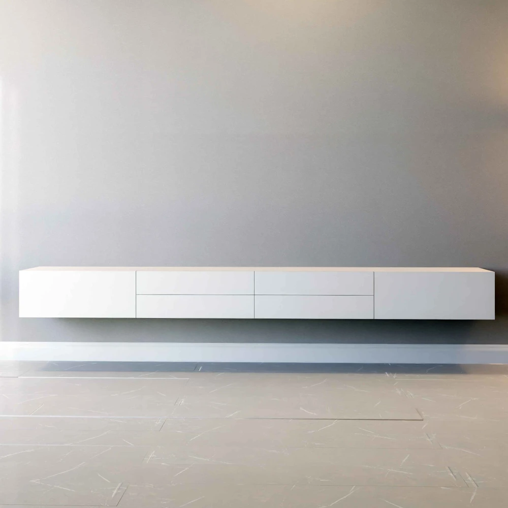 طاولة بلازما معلقة لون ابيض 129