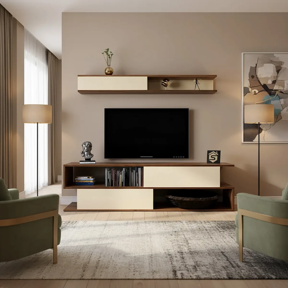 طاولة تلفزيون ديزاين تركي لونين 95