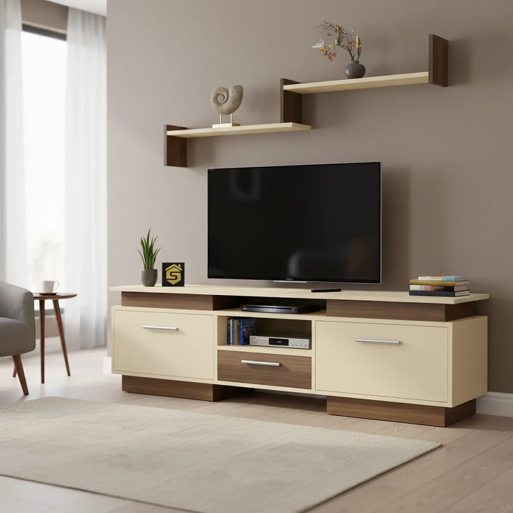 طاولة تلفزيون تصميم تركي حديث 91