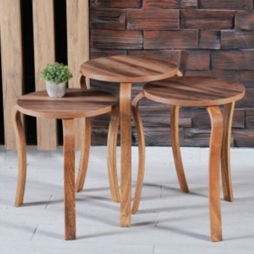 طاولات-خدمة-بني-مودرن