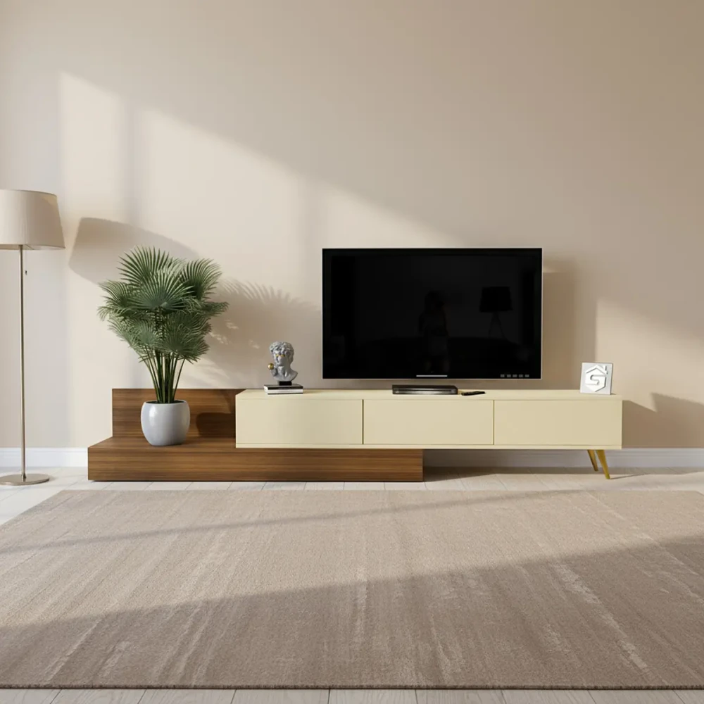 طقم طاولات تلفزيون و طاولة قهوة 0160