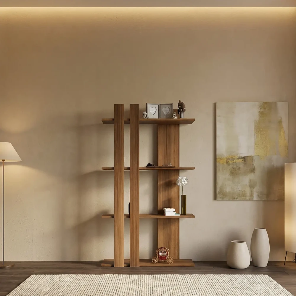 طقم طاولات لون بني 0116