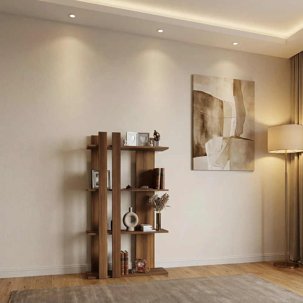 طقم طاولات لون بني 0116