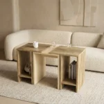 طاولة قهوه حديثة لونين 232