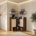 ركن قهوة ديزاين جديد لون بيج مع بني 0322