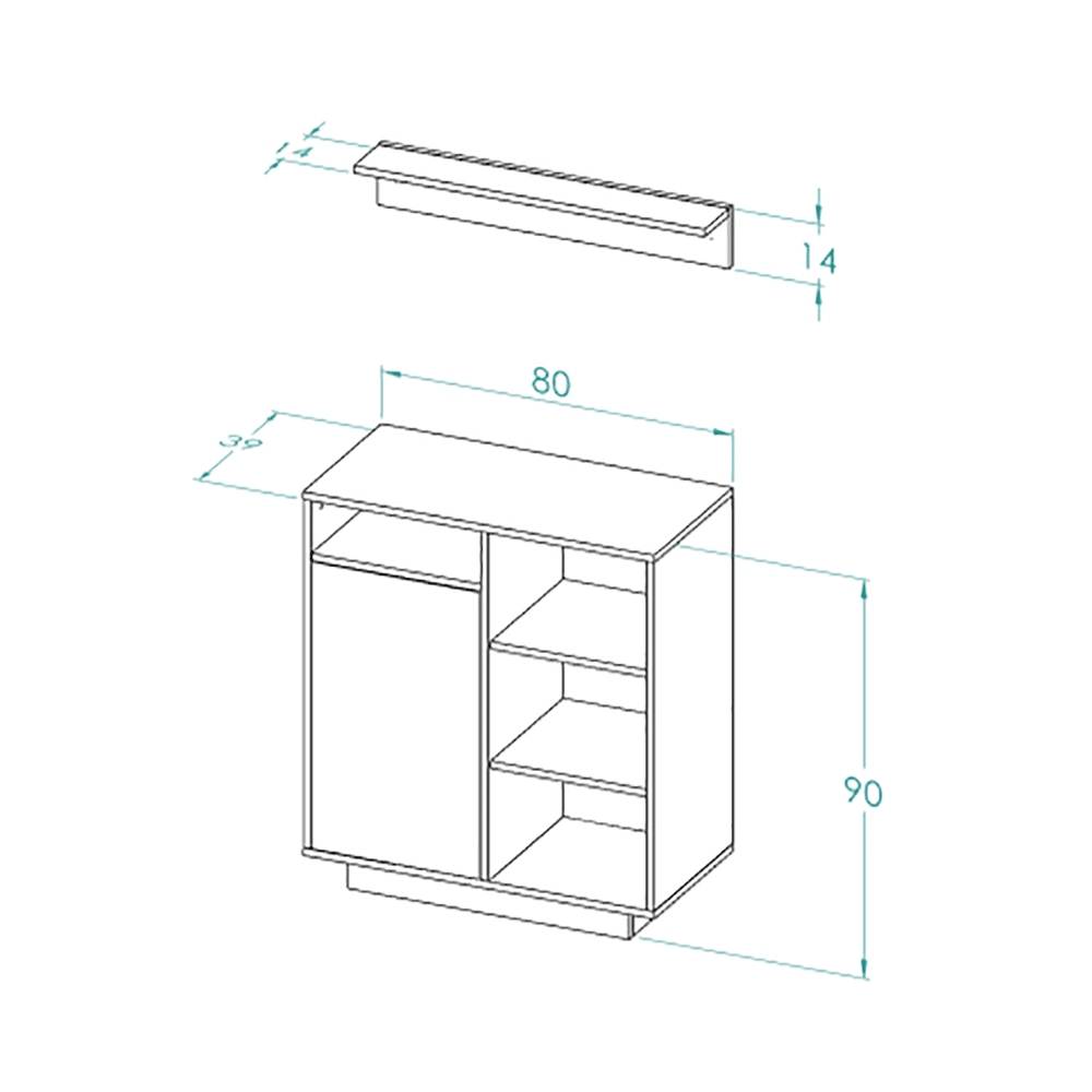 طقم-طاولات-متكامل-لون-بني