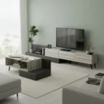 طقم طاولات تلفزيون و طاولة وسط 149